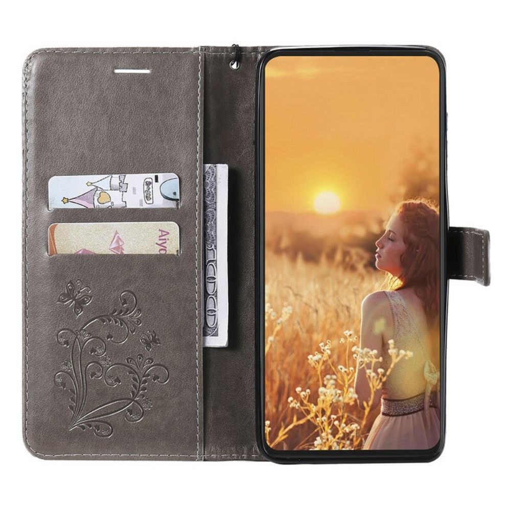 Folio-hoesje voor Xiaomi Redmi Note 10 5G / Poco M3 Pro 5G Reuzenvlinders