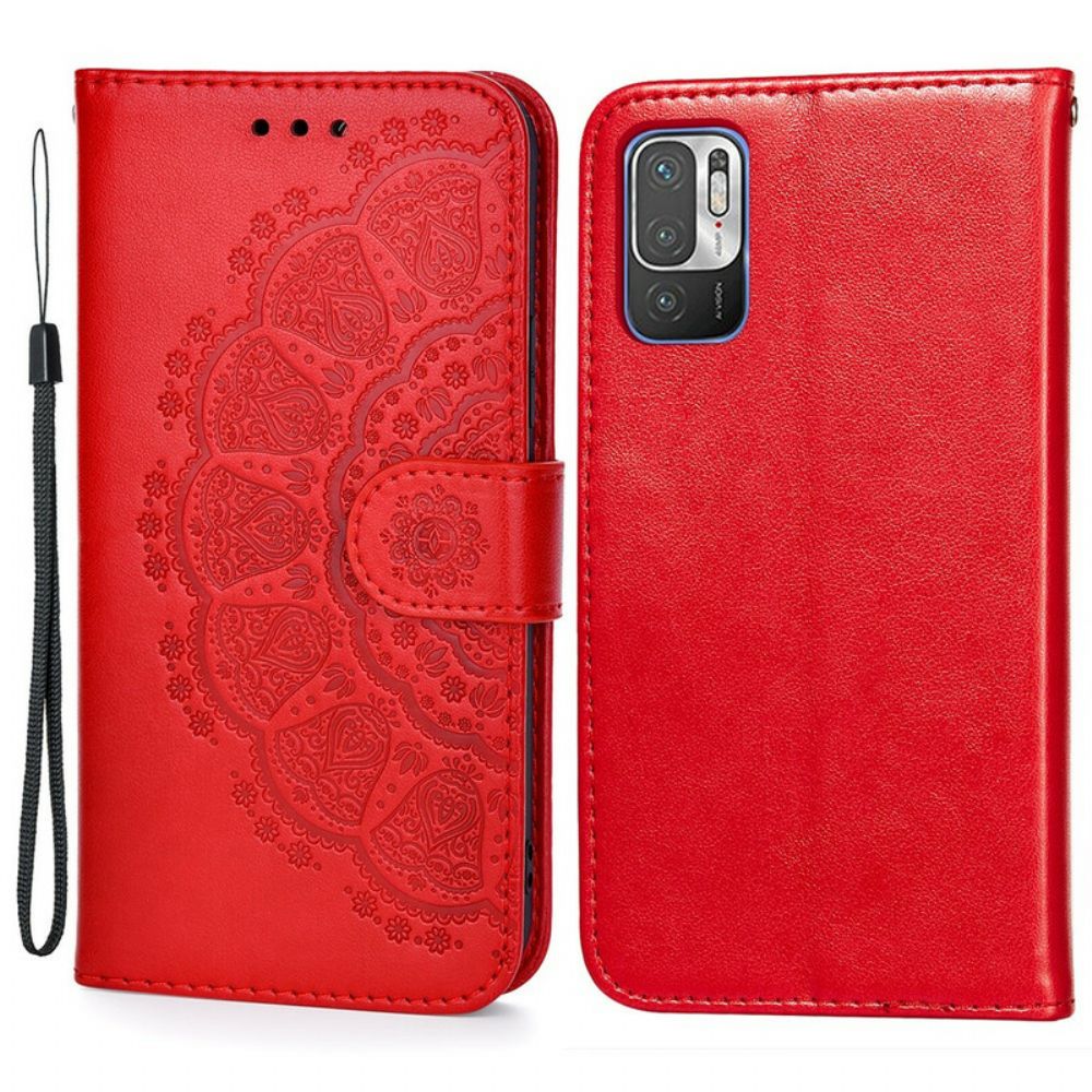 Folio-hoesje voor Xiaomi Redmi Note 10 5G / Poco M3 Pro 5G Totem Mandala