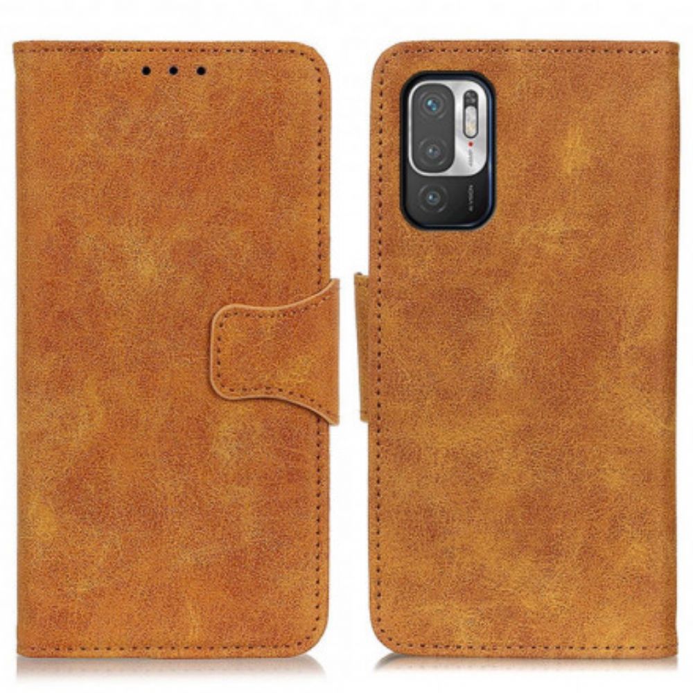 Folio-hoesje voor Xiaomi Redmi Note 10 5G / Poco M3 Pro 5G Vintage Omkeerbare Sluiting