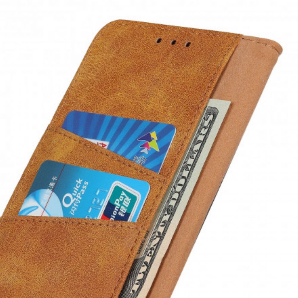 Folio-hoesje voor Xiaomi Redmi Note 10 5G / Poco M3 Pro 5G Vintage Omkeerbare Sluiting