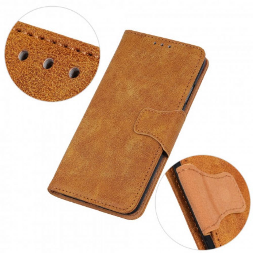 Folio-hoesje voor Xiaomi Redmi Note 10 5G / Poco M3 Pro 5G Vintage Omkeerbare Sluiting