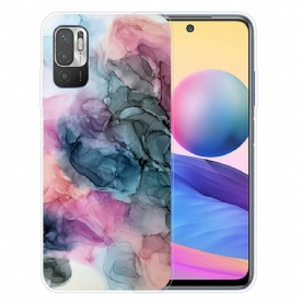 Hoesje voor Xiaomi Redmi Note 10 5G / Poco M3 Pro 5G Gekleurd Marmer