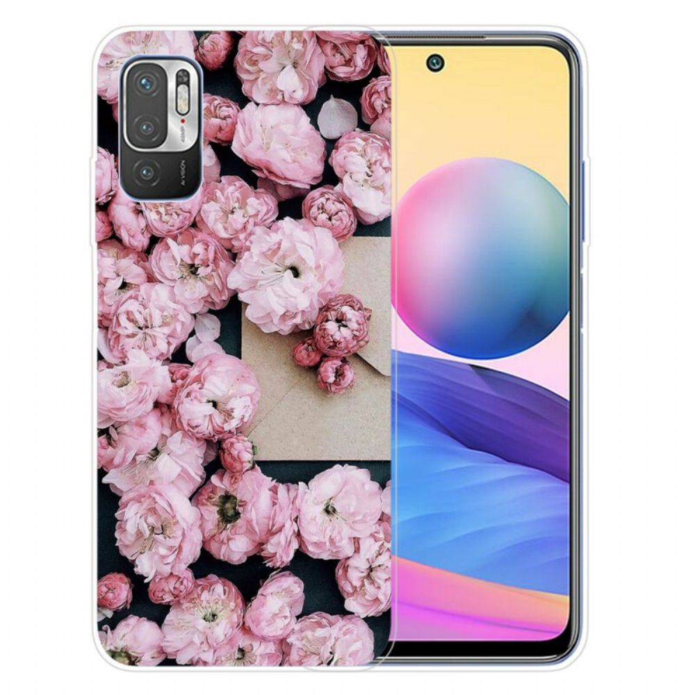 Hoesje voor Xiaomi Redmi Note 10 5G / Poco M3 Pro 5G Intense Bloemen