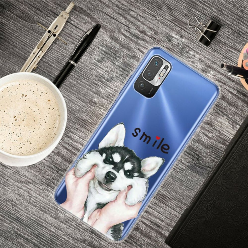 Hoesje voor Xiaomi Redmi Note 10 5G / Poco M3 Pro 5G Lach Hond