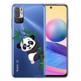 Hoesje voor Xiaomi Redmi Note 10 5G / Poco M3 Pro 5G Panda Op Bamboe