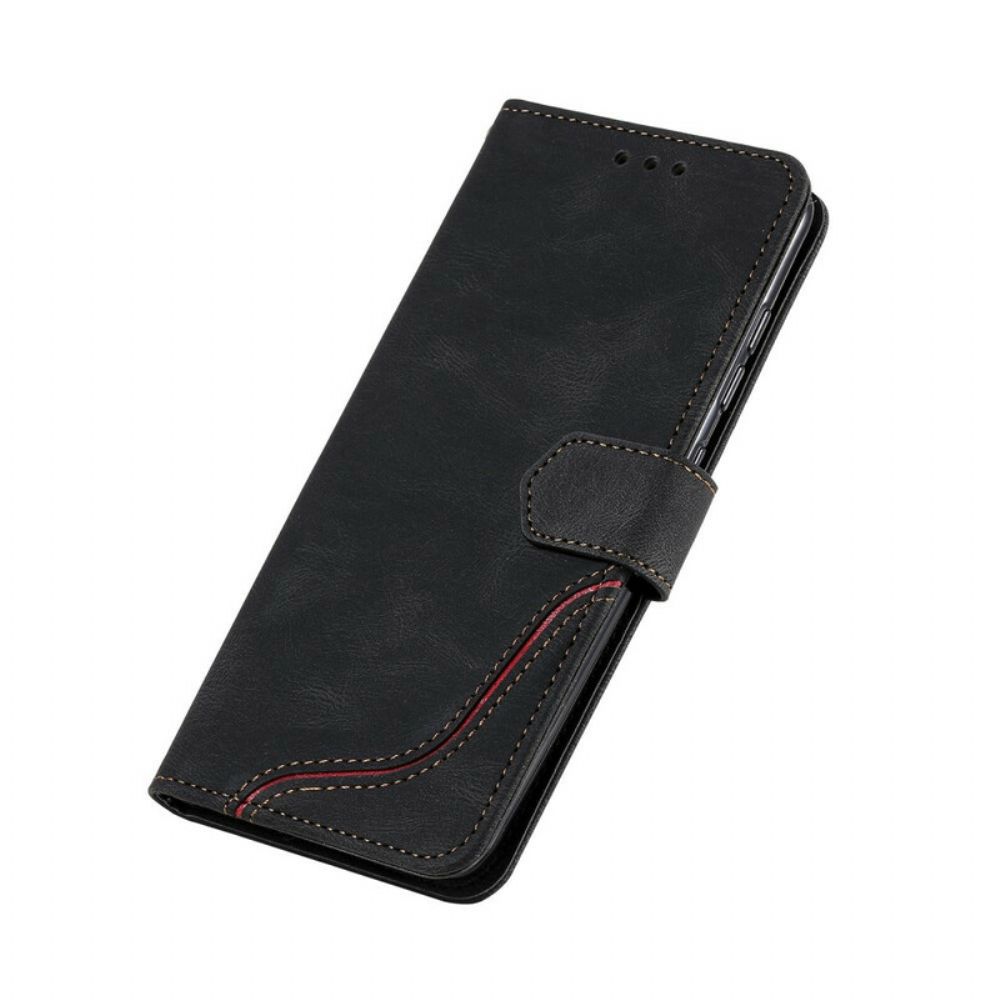 Leren Hoesje voor Xiaomi Redmi Note 10 5G / Poco M3 Pro 5G Golf