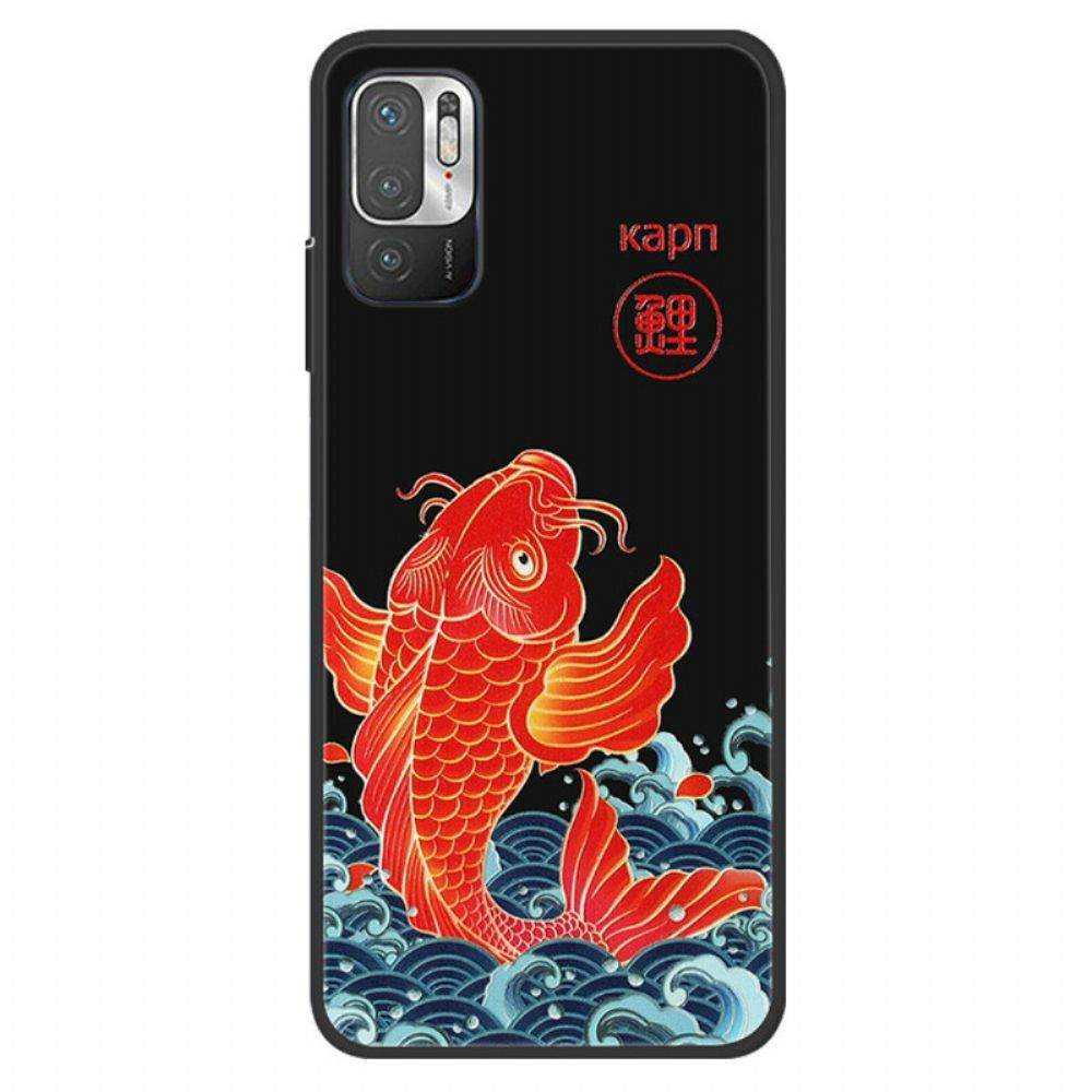 Telefoonhoesje voor Xiaomi Redmi Note 10 5G / Poco M3 Pro 5G Karper