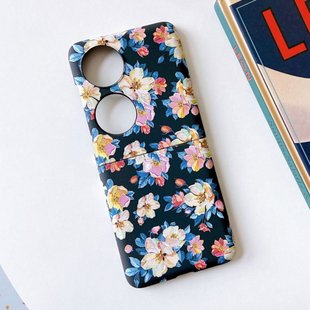 Hoesje voor Huawei P50 Pocket Bloemen