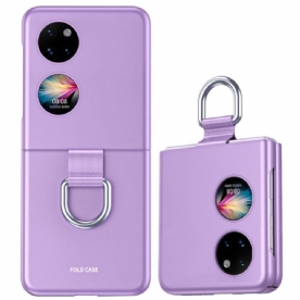 Hoesje voor Huawei P50 Pocket Skin-touch Met Ring