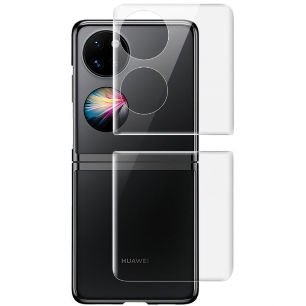 Scherm- En Rugbeschermingsfilms Voor Huawei P50 Pocket Imak