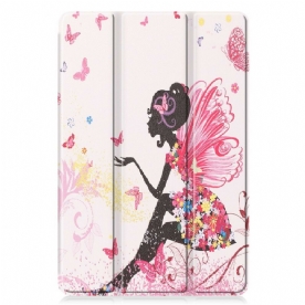 Bescherming Hoesje voor Samsung Galaxy Tab S6 Lite Bloemen Fee Potlood Houder