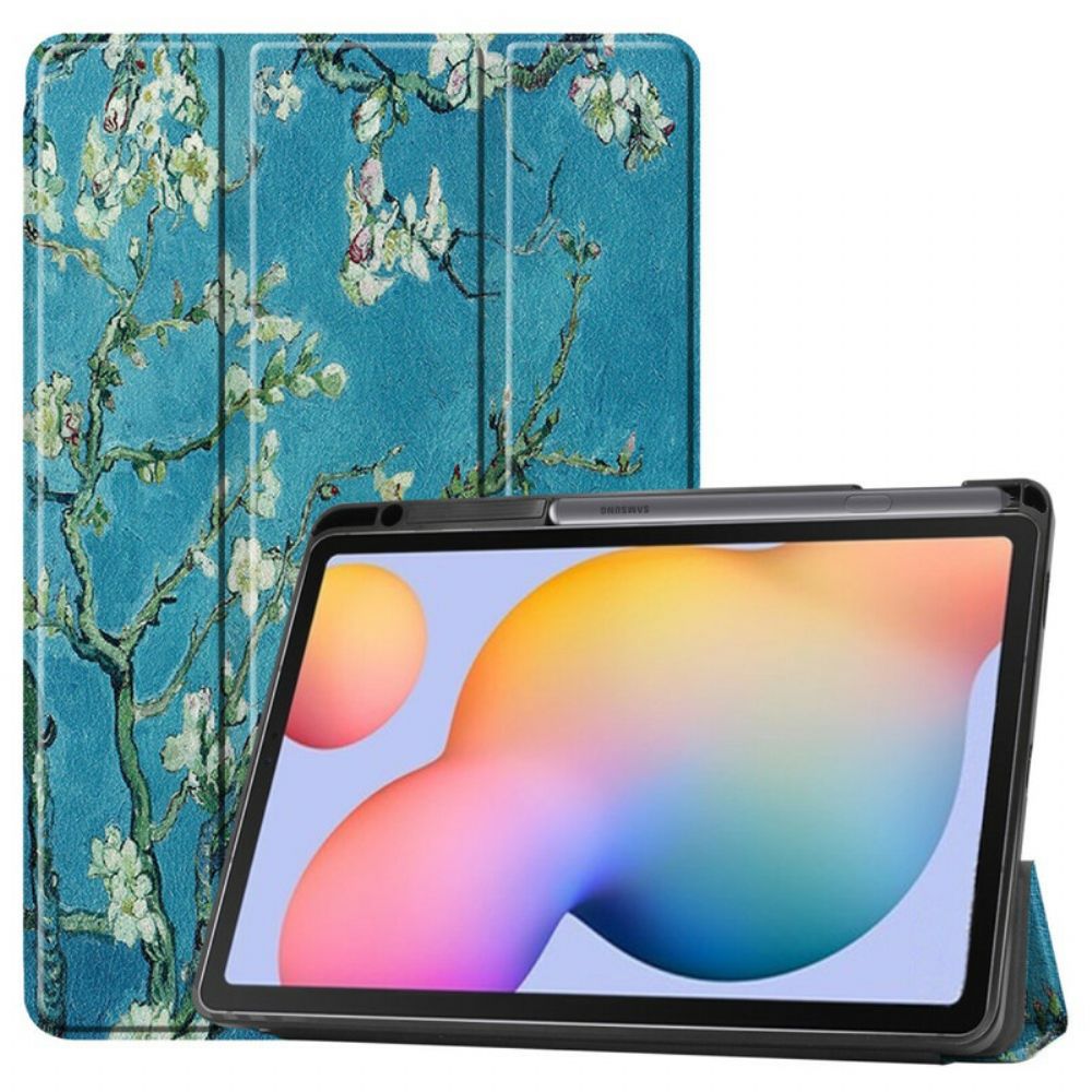 Bescherming Hoesje voor Samsung Galaxy Tab S6 Lite Takpotloodhouder