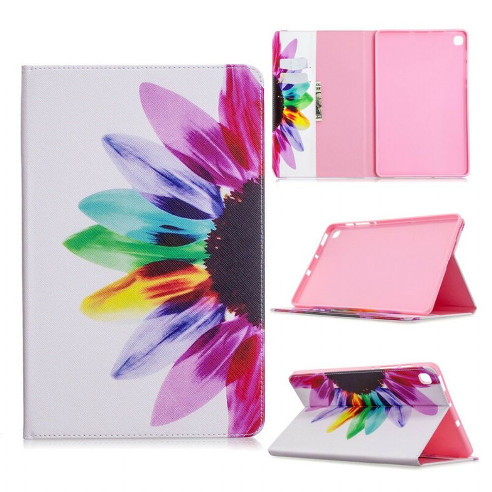 Cover voor Samsung Galaxy Tab S6 Lite Aquarel Bloem