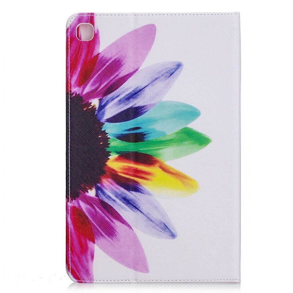 Cover voor Samsung Galaxy Tab S6 Lite Aquarel Bloem