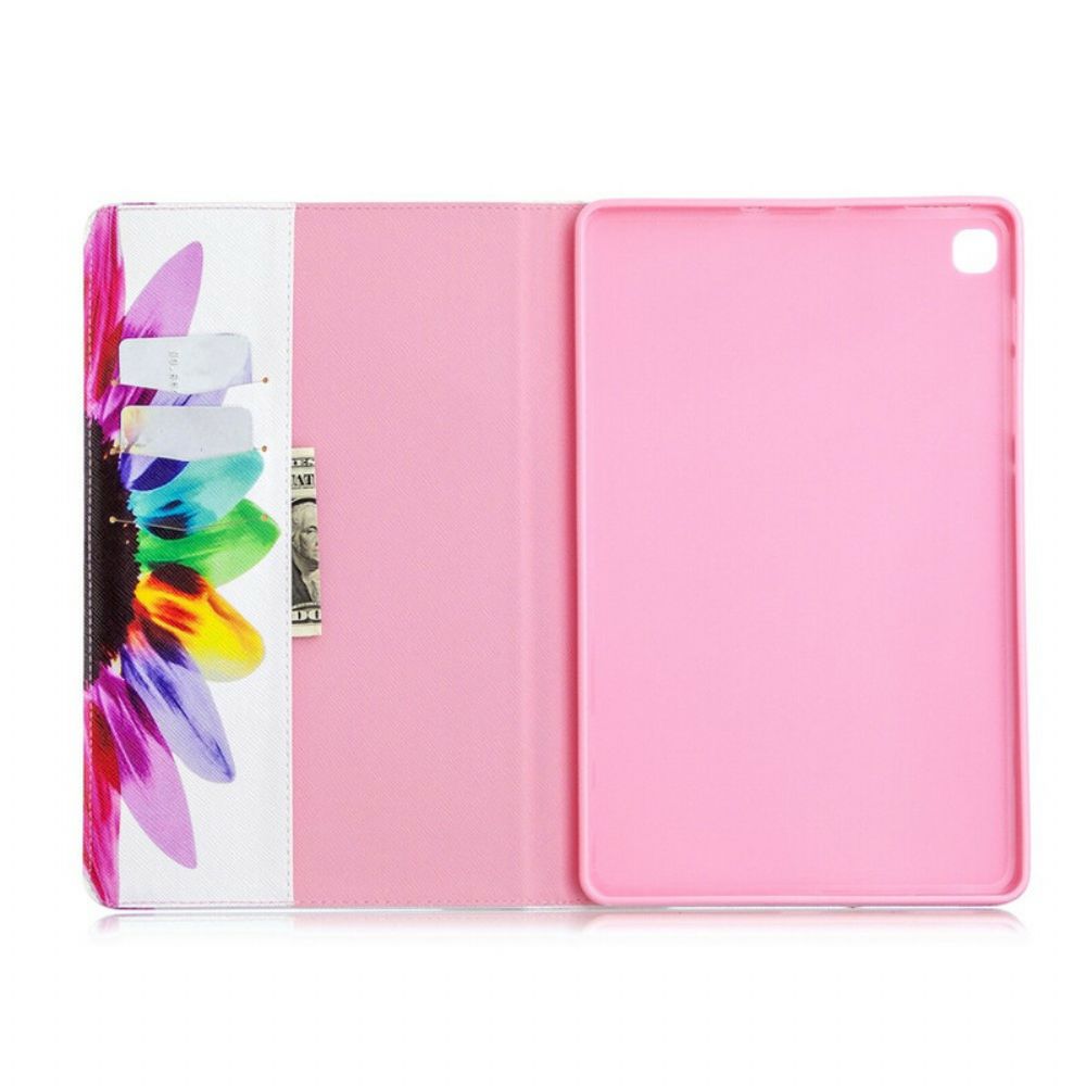 Cover voor Samsung Galaxy Tab S6 Lite Aquarel Bloem