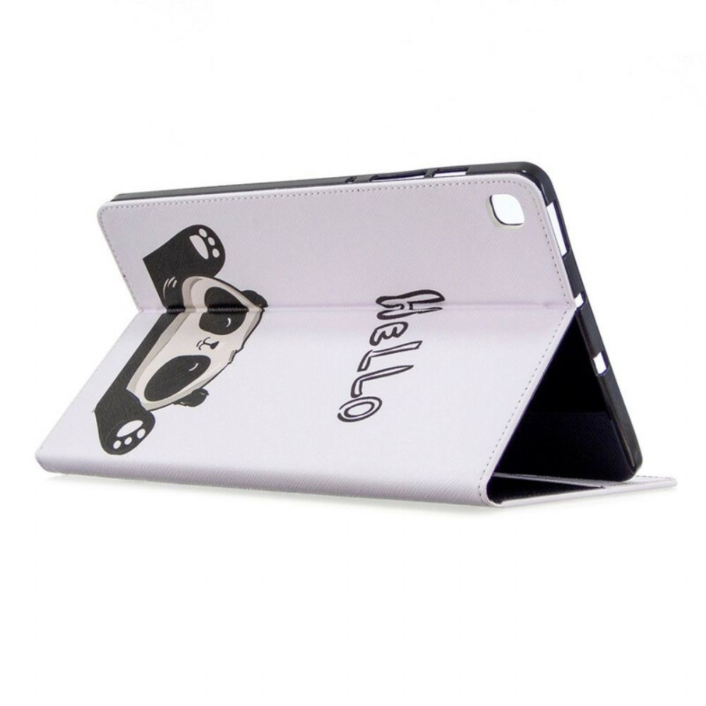 Cover voor Samsung Galaxy Tab S6 Lite Hallo Panda