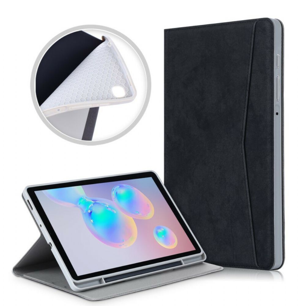 Cover voor Samsung Galaxy Tab S6 Lite Mat Kunstleer