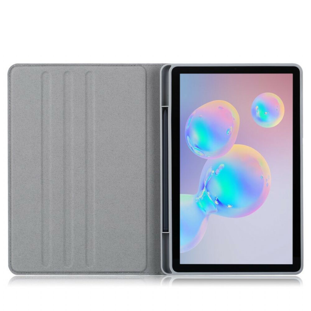 Cover voor Samsung Galaxy Tab S6 Lite Mat Kunstleer