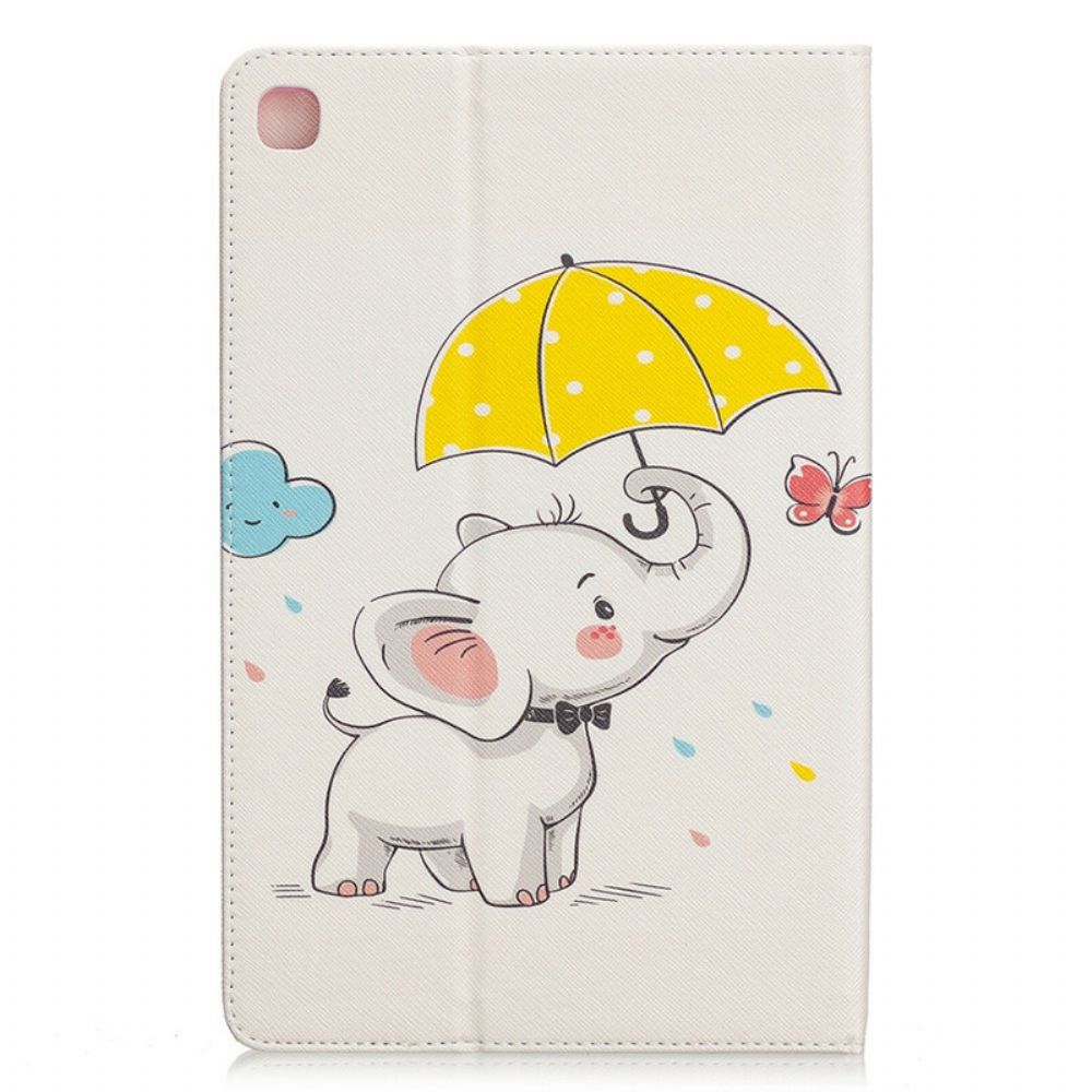 Cover voor Samsung Galaxy Tab S6 Lite Olifant In De Regen