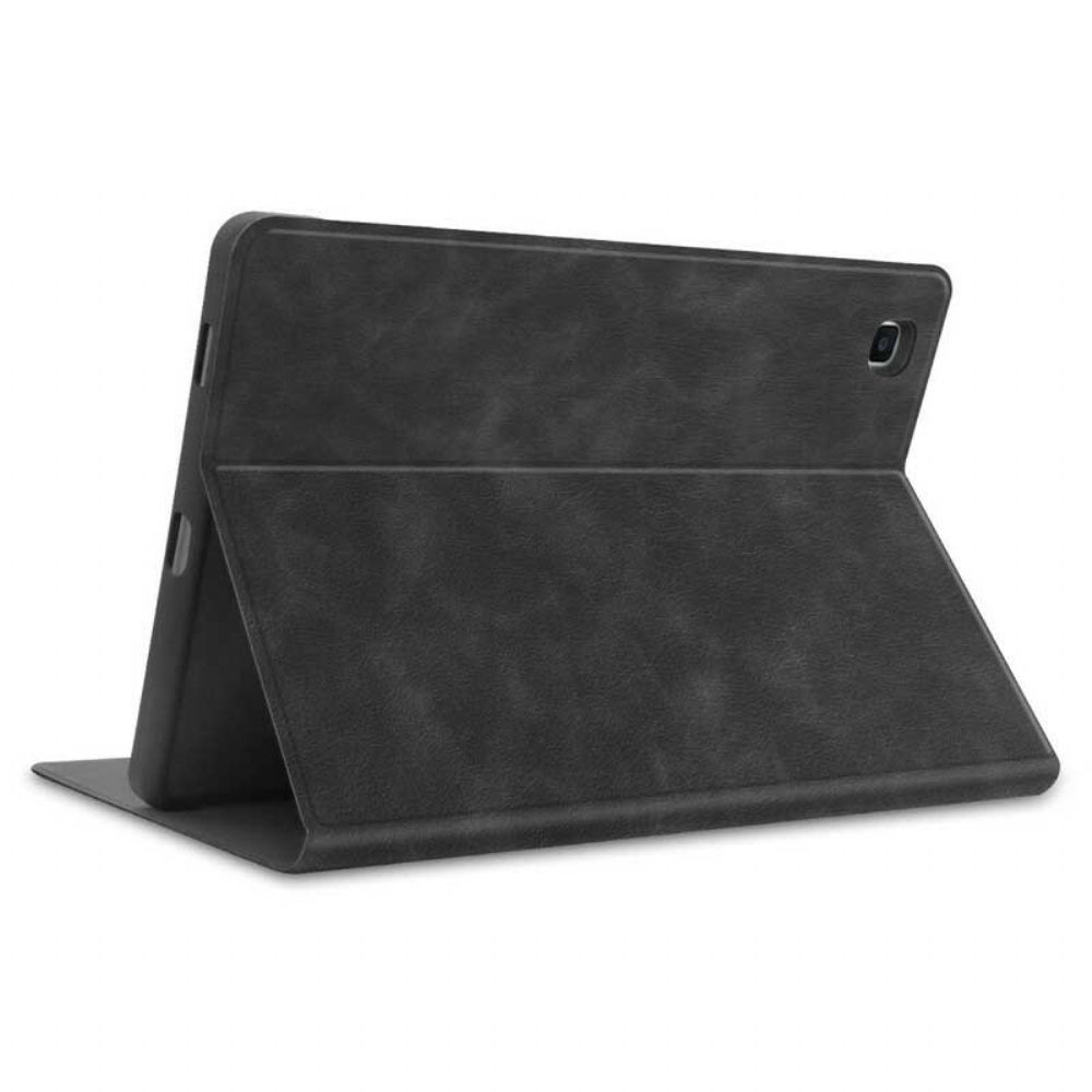 Cover voor Samsung Galaxy Tab S6 Lite Stylushouder Met Leereffect