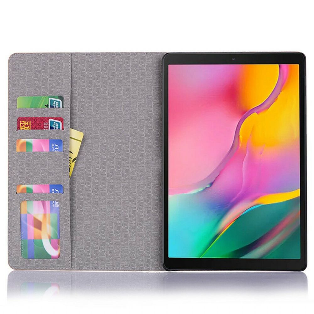 Cover voor Samsung Galaxy Tab S6 Lite Vintage Kaart