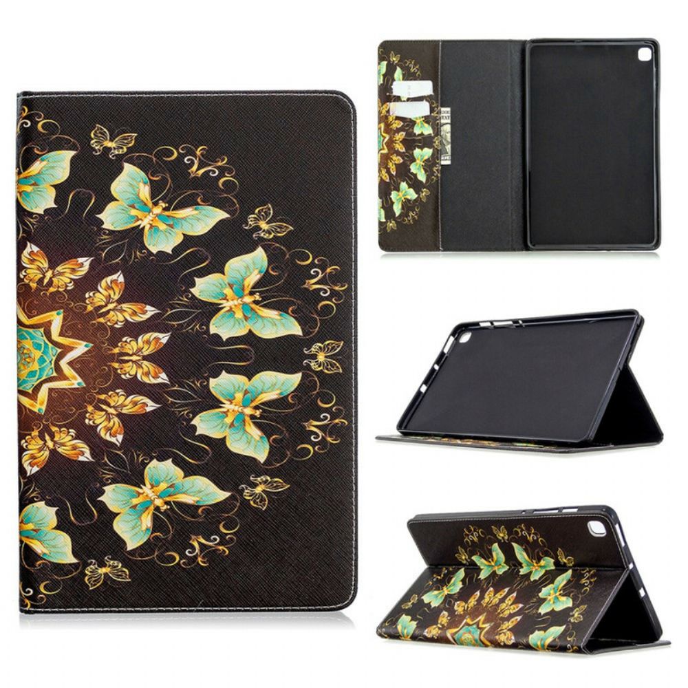 Cover voor Samsung Galaxy Tab S6 Lite Vlinders Serie