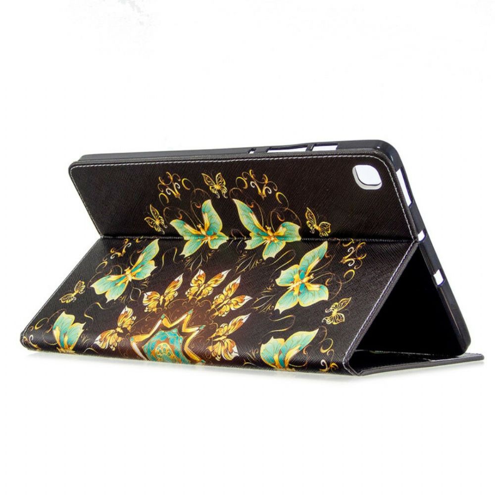 Cover voor Samsung Galaxy Tab S6 Lite Vlinders Serie