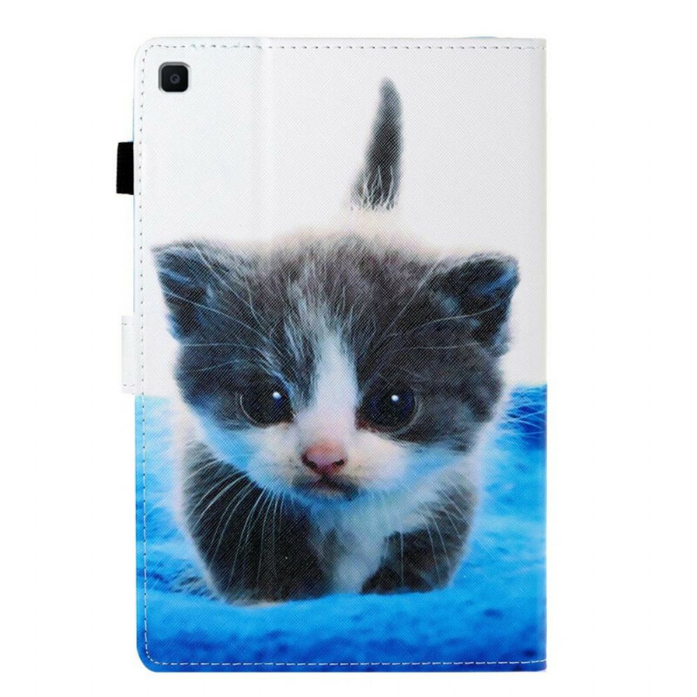 Flip Case voor Samsung Galaxy Tab S6 Lite Katje