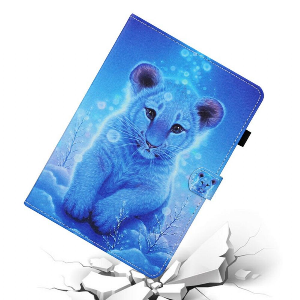 Folio-hoesje voor Samsung Galaxy Tab S6 Lite Baby Tijger