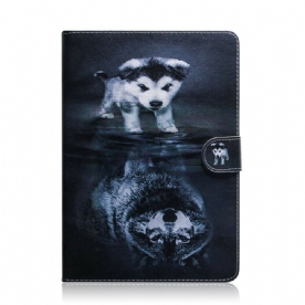 Folio-hoesje voor Samsung Galaxy Tab S6 Lite Droom Van Puppy