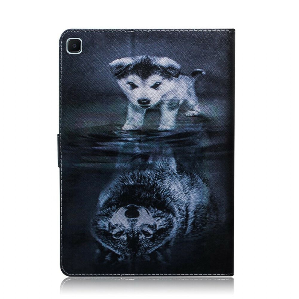 Folio-hoesje voor Samsung Galaxy Tab S6 Lite Droom Van Puppy