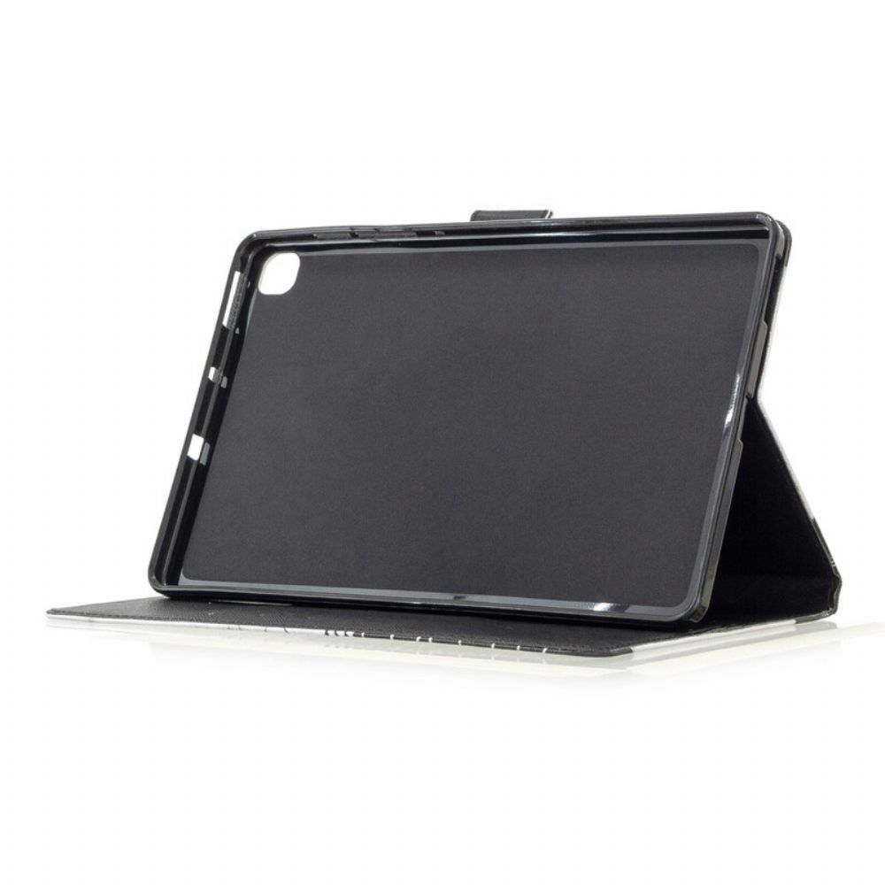 Folio-hoesje voor Samsung Galaxy Tab S6 Lite Grappige Katten