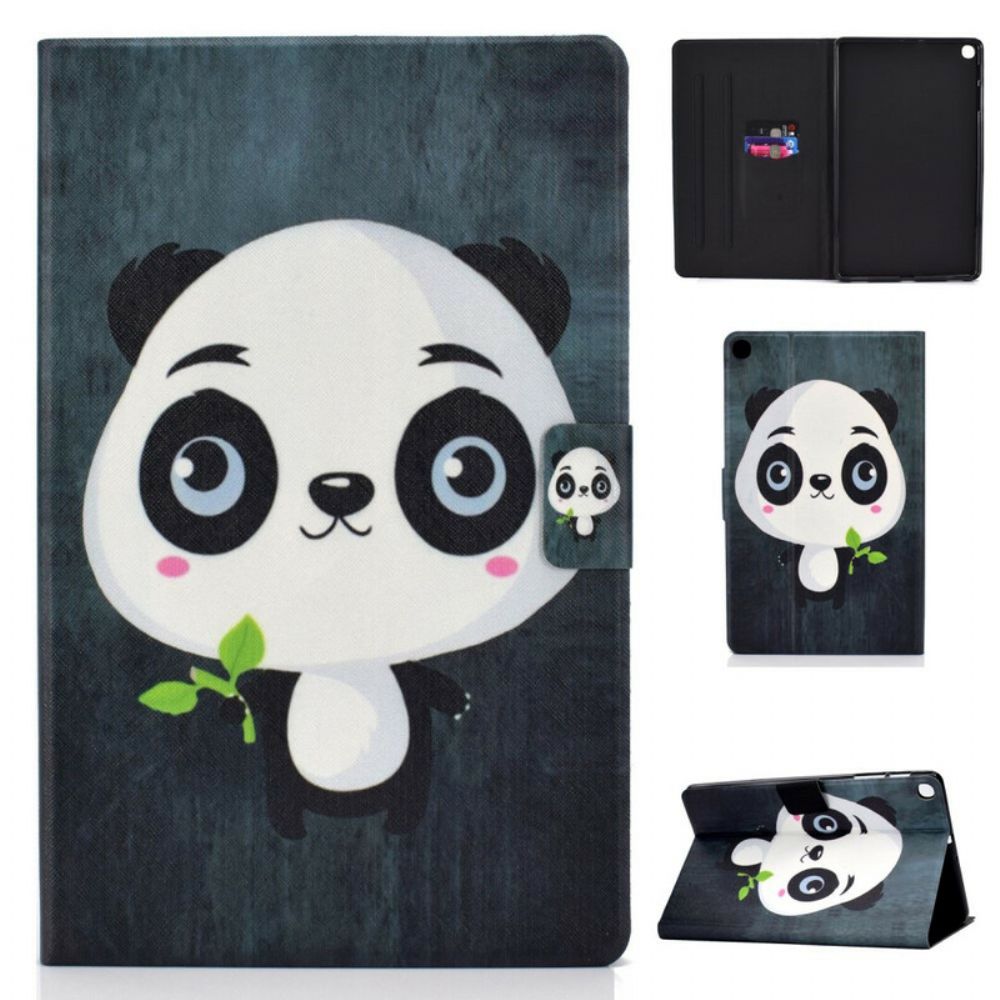 Folio-hoesje voor Samsung Galaxy Tab S6 Lite Kleine Panda