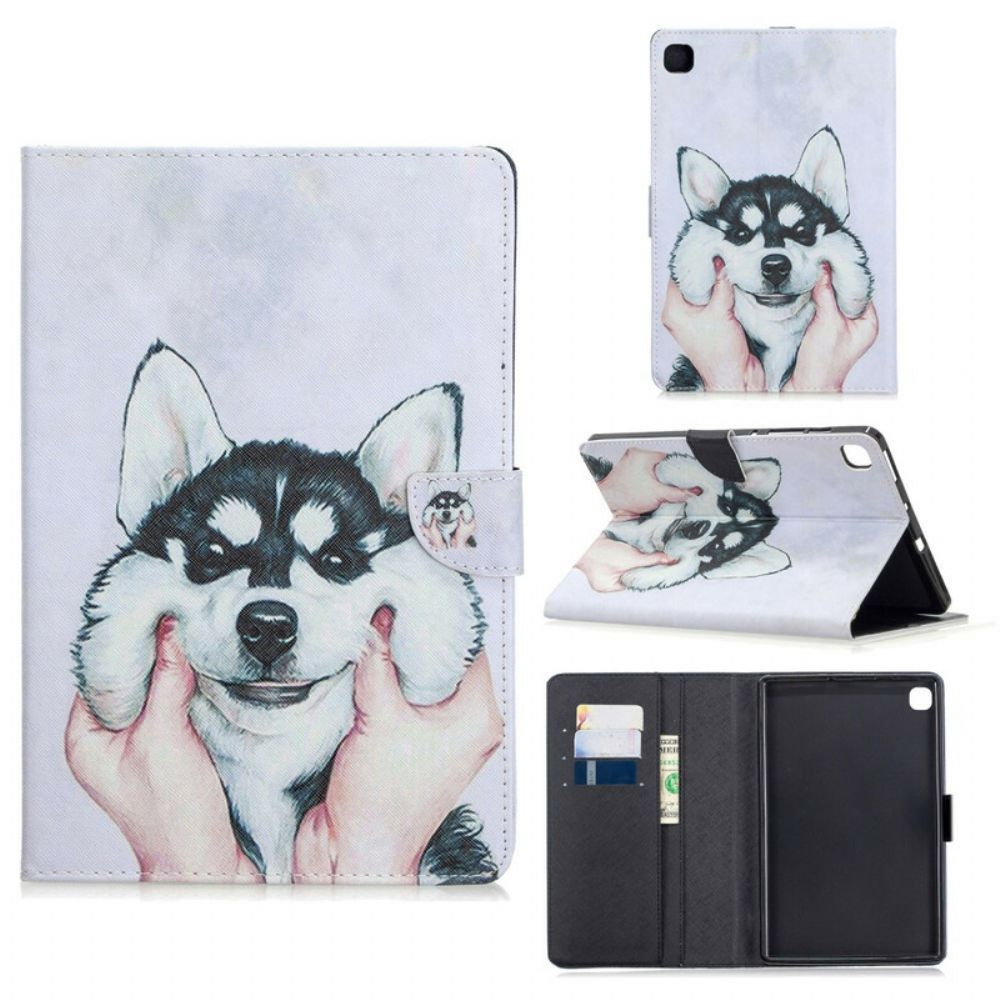 Folio-hoesje voor Samsung Galaxy Tab S6 Lite Leuke Hond