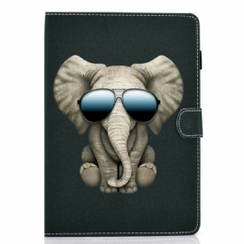 Folio-hoesje voor Samsung Galaxy Tab S6 Lite Olifant Incognito