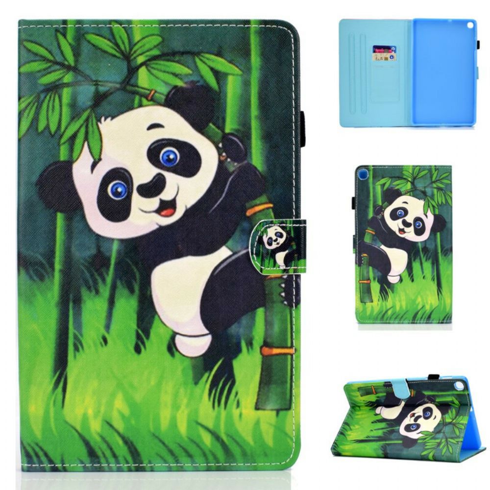 Folio-hoesje voor Samsung Galaxy Tab S6 Lite Panda