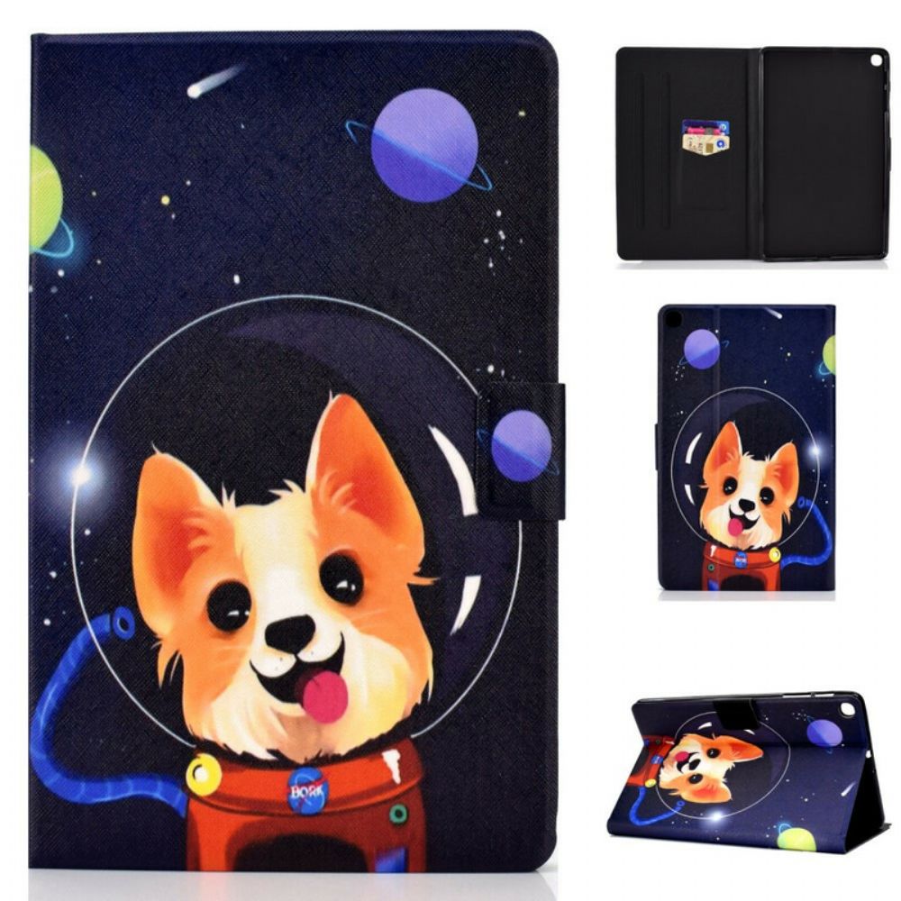 Folio-hoesje voor Samsung Galaxy Tab S6 Lite Ruimtehond