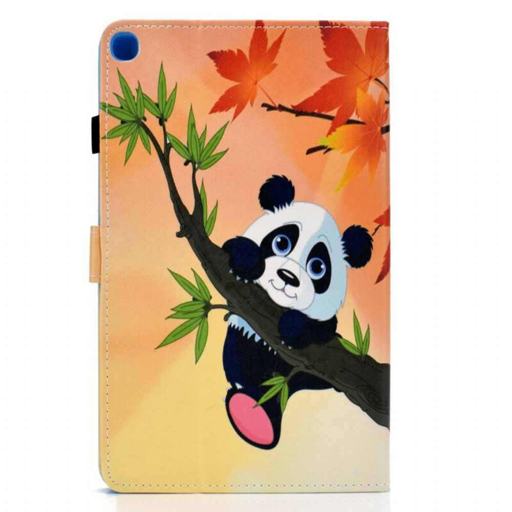 Folio-hoesje voor Samsung Galaxy Tab S6 Lite Schattige Panda