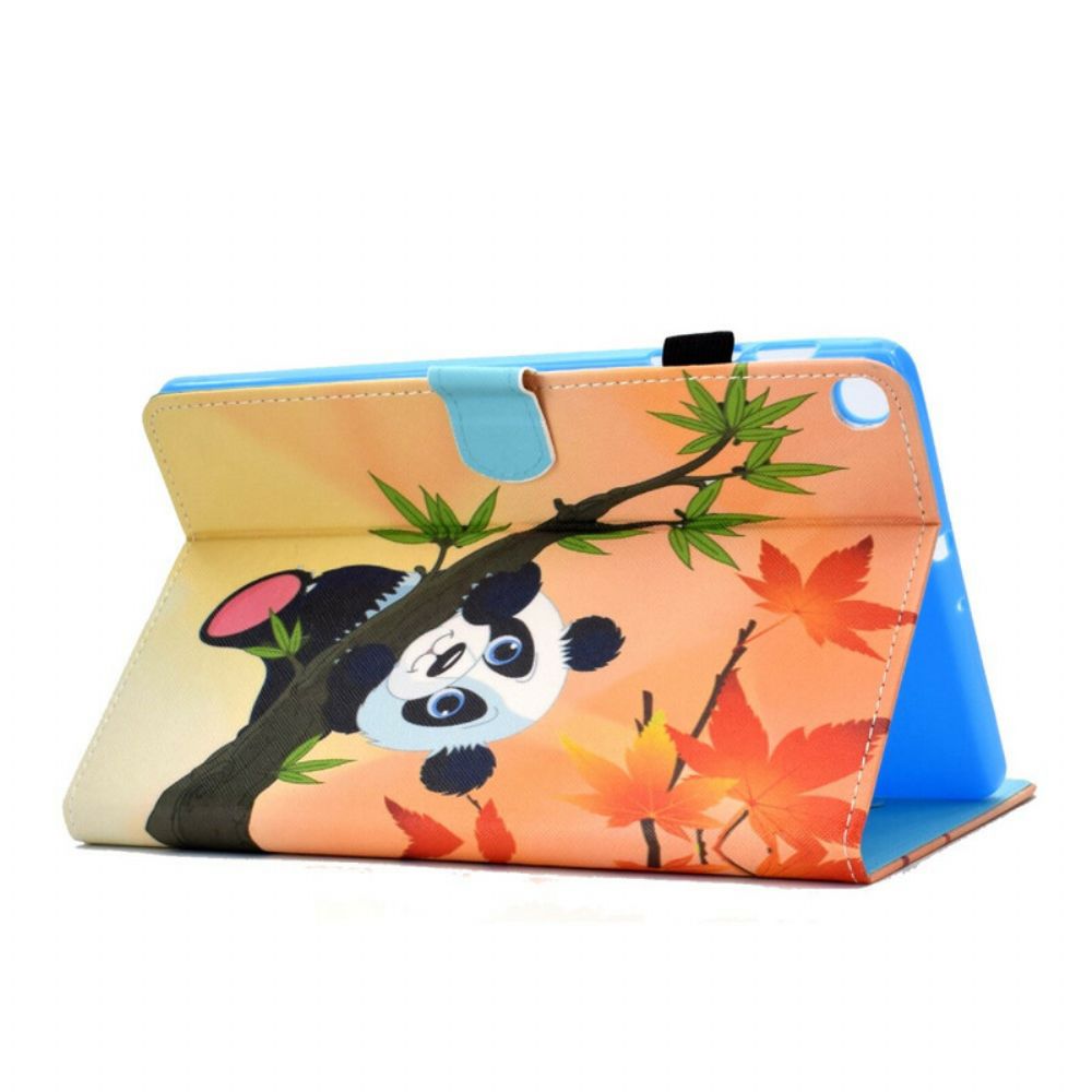 Folio-hoesje voor Samsung Galaxy Tab S6 Lite Schattige Panda