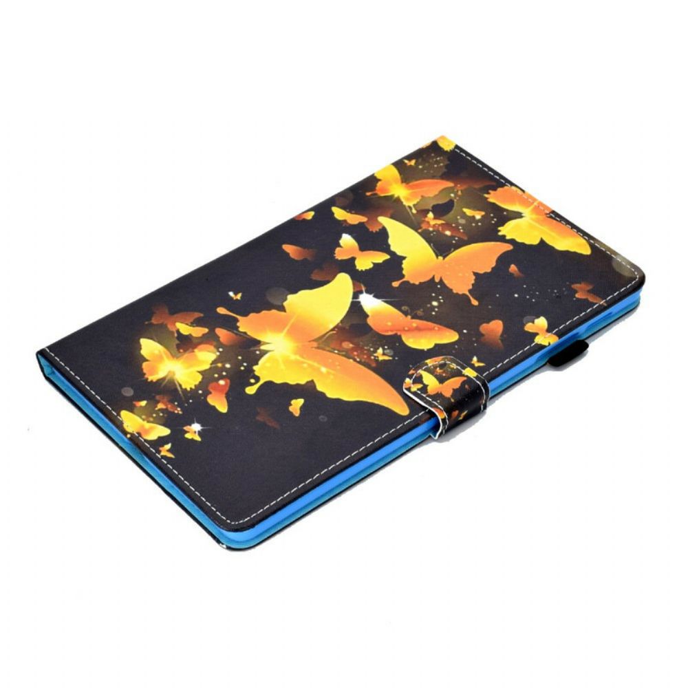 Folio-hoesje voor Samsung Galaxy Tab S6 Lite Unieke Vlinders