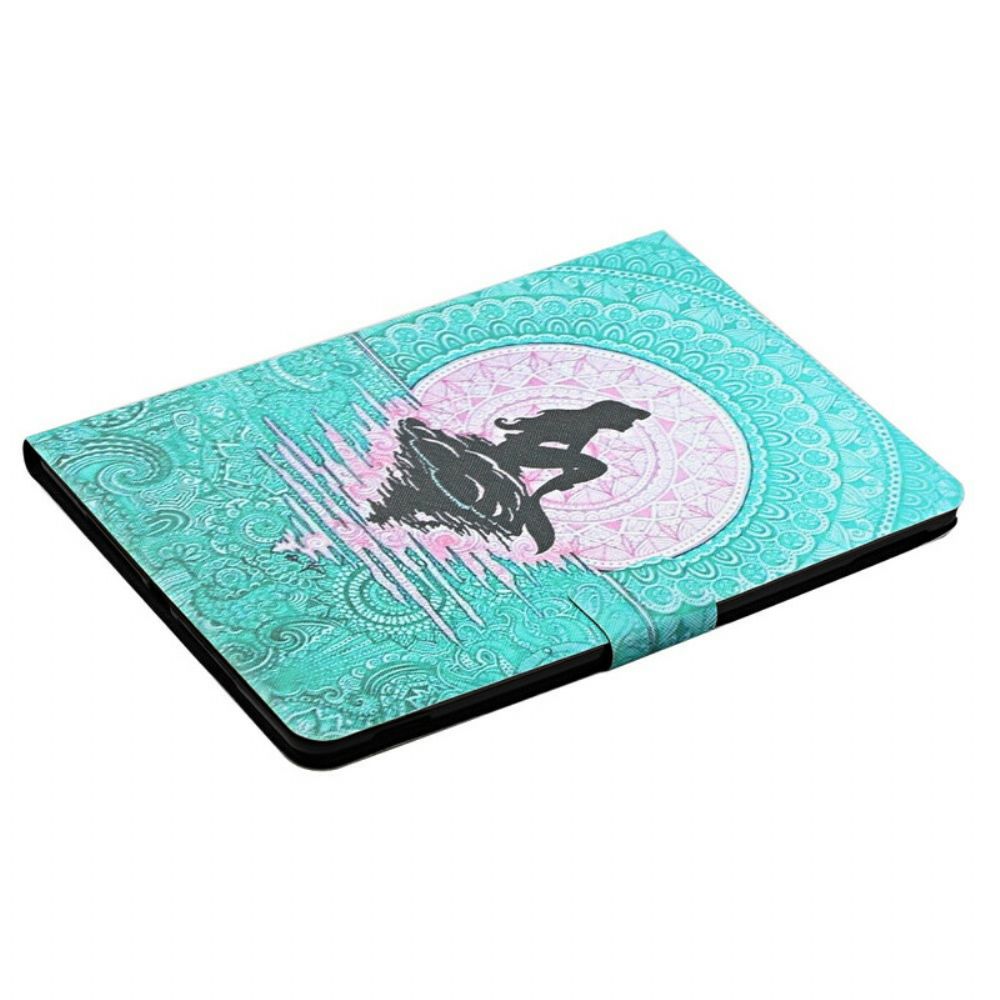 Folio-hoesje voor Samsung Galaxy Tab S6 Lite Zeemeermin Mandala