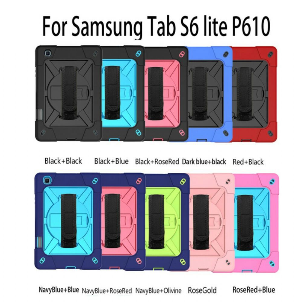 Hoesje voor Samsung Galaxy Tab S6 Lite Band En Schouderriem