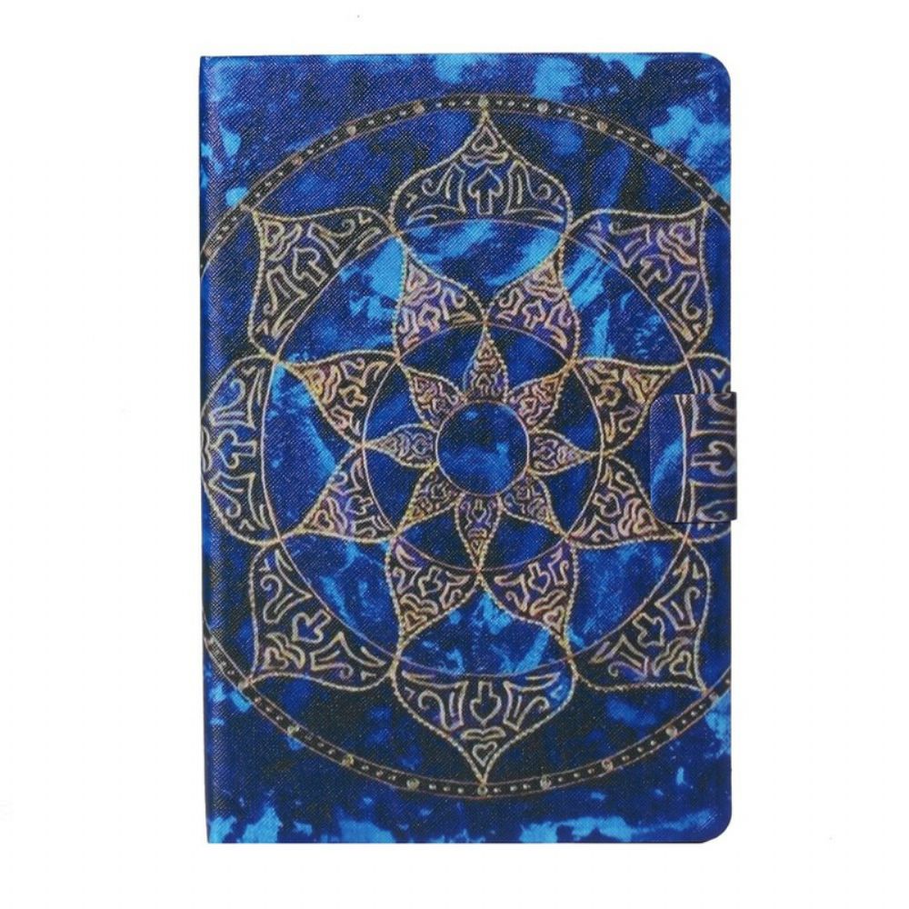 Leren Hoesje voor Samsung Galaxy Tab S6 Lite Koninklijke Mandala