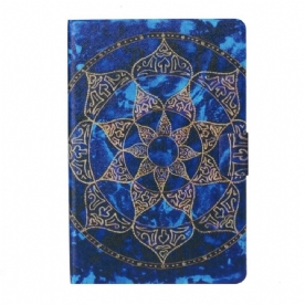 Leren Hoesje voor Samsung Galaxy Tab S6 Lite Koninklijke Mandala