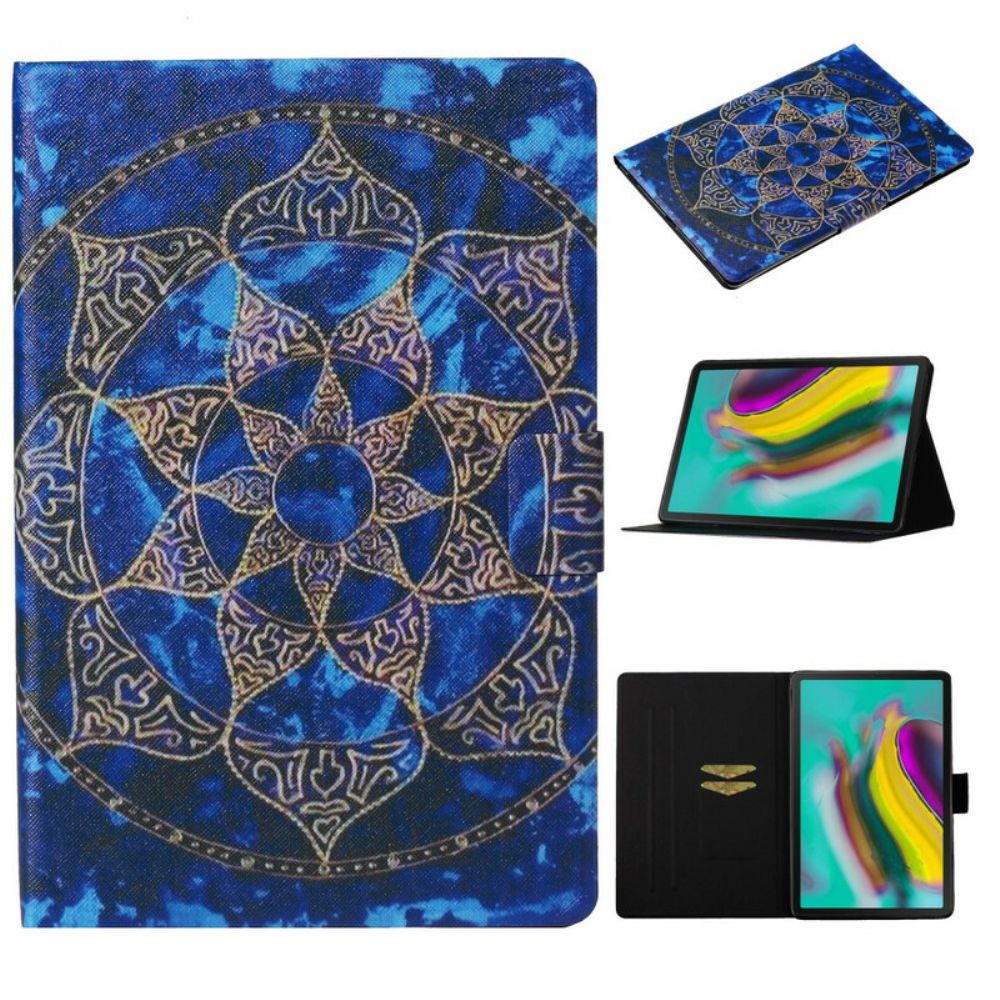 Leren Hoesje voor Samsung Galaxy Tab S6 Lite Koninklijke Mandala