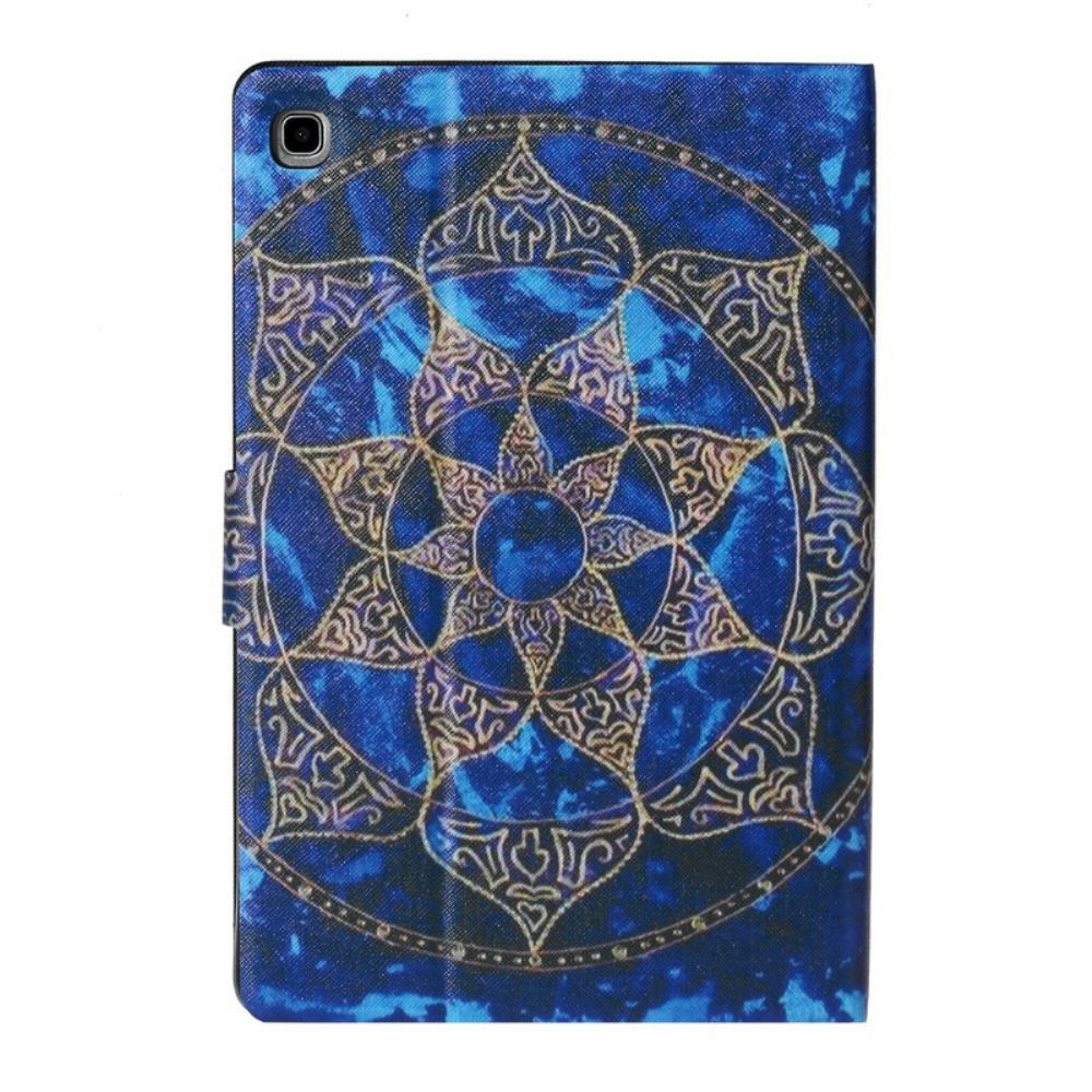 Leren Hoesje voor Samsung Galaxy Tab S6 Lite Koninklijke Mandala