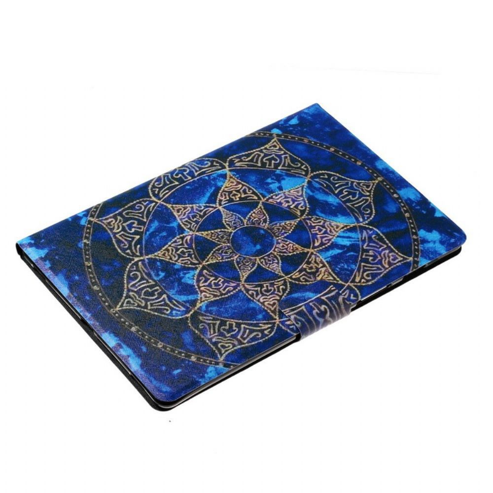 Leren Hoesje voor Samsung Galaxy Tab S6 Lite Koninklijke Mandala