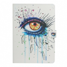 Leren Hoesje voor Samsung Galaxy Tab S6 Lite Kunst