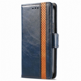 Flip Case Leren Honor Magic 6 Pro Caseneo Rfid-blokkering