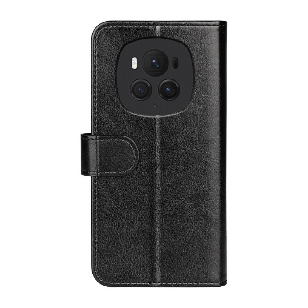 Flip Case Leren Honor Magic 6 Pro Vintage Leereffect